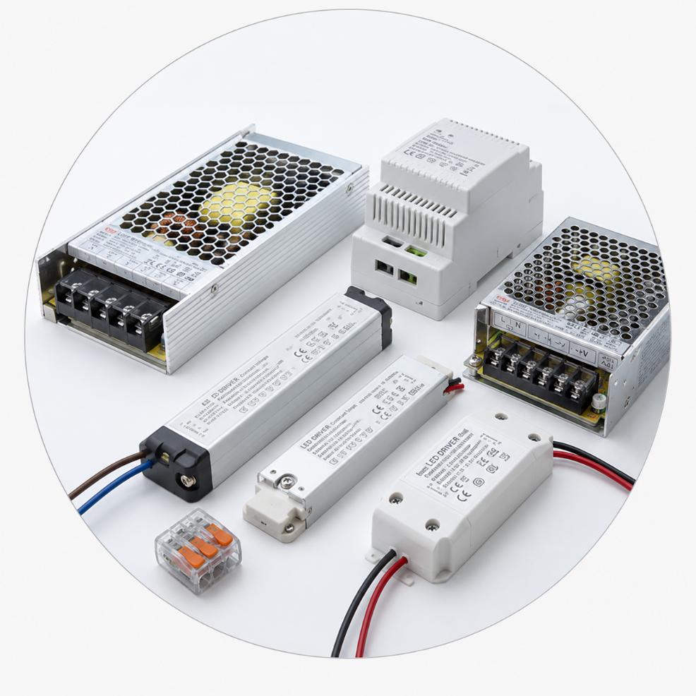 Bộ nguồn đèn LED, driver LED ổn định, an toàn